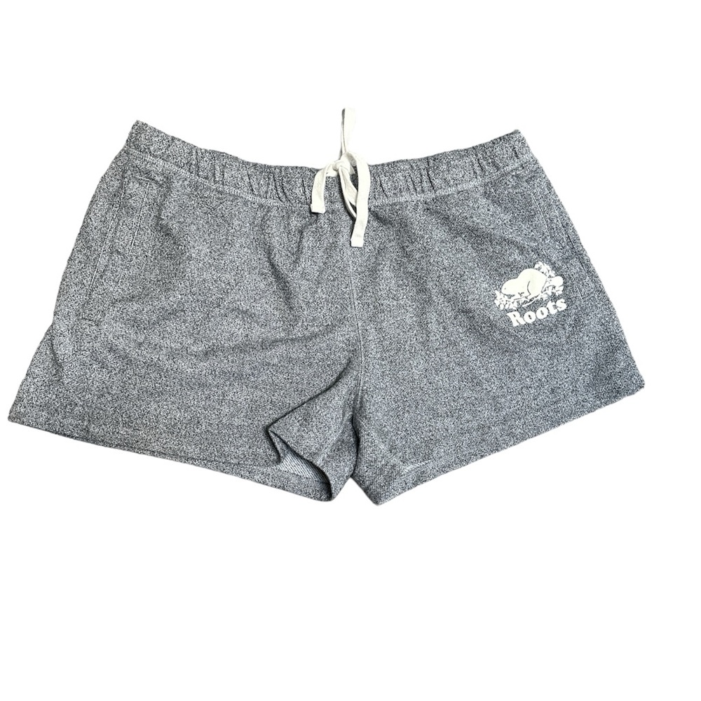 Roots Gray Drawstring Women’s Lounge Shorts